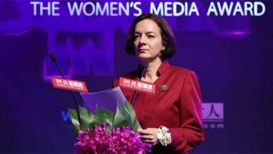 联合国妇女署中国国别主任汤竹丽女士
