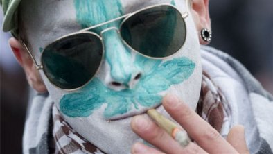 荷兰大麻咖啡馆抗议