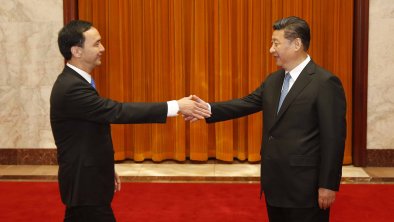 习近平与朱立伦会面