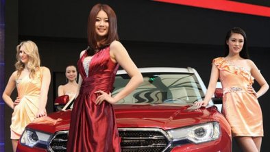 中国车展女模特